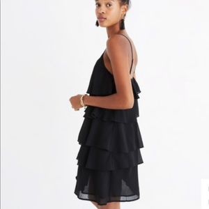 Madewell Ruffle Mini Dress